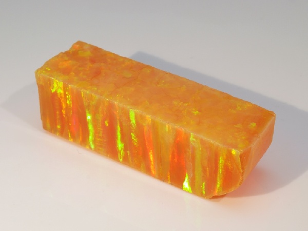 Impregnated Synthetic Opal - Orange Opal (Orange Fire)